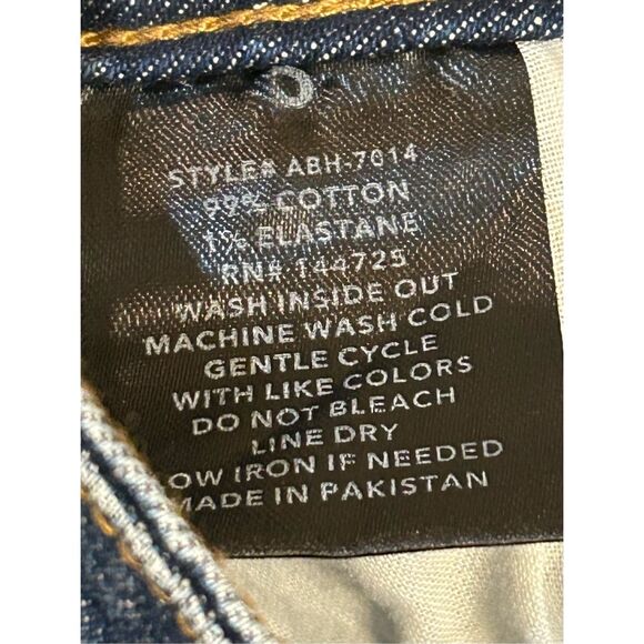 American Bazi women's Destroyed Mom Jeans High Rise Blue size 5 NWT - Picture 4 of 8